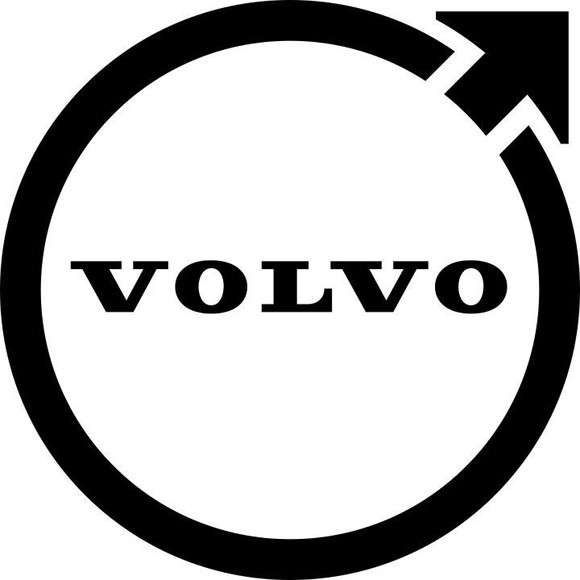 Volvo Logo Decal Vinyl 12" - Picture 2 of 2